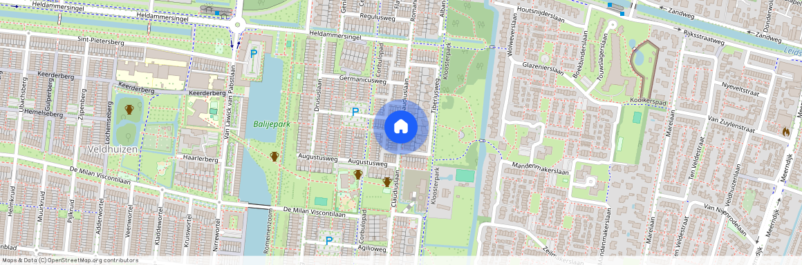 Veldhuizen, 3453 KK, Claudiuslaan, De Meern