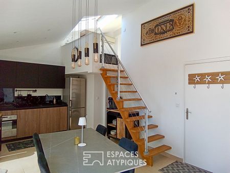 Appartement meublé avec terrasse et garage – dernier étage en centre-ville - Photo 3