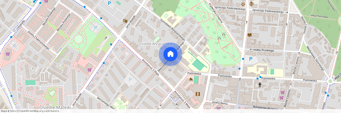 Mieczysława Niedziałkowskiego, zachodniopomorskie, Świnoujście