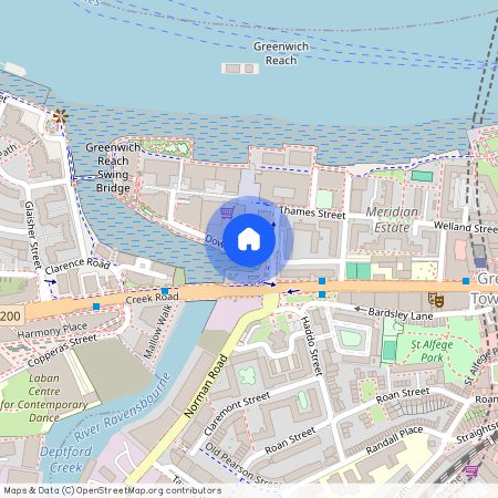 Dowells Street, New Capital Quay, SE10