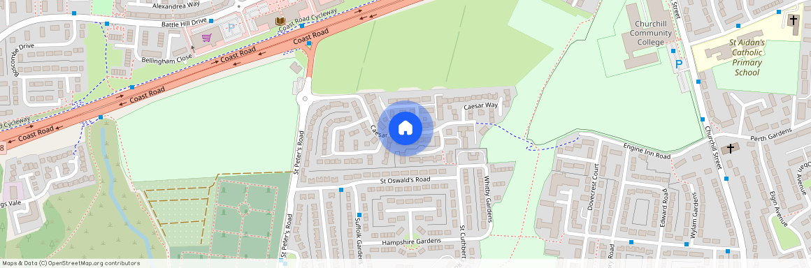 Caesar Way, Wallsend, Newcastle upon Tyne NE28