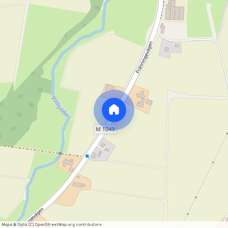 Stora Fränningevägen, Vollsjö