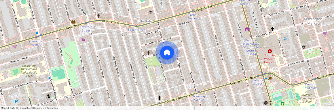 13 Mansfield Avenue, Toronto