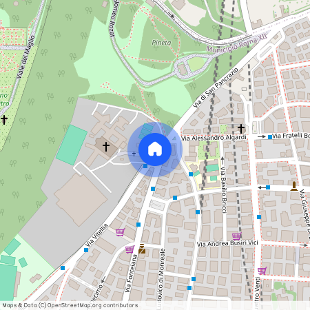 Piazza di San Pancrazio, Rome, Lazio 00152