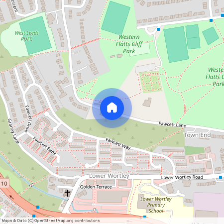Flat A, Cliff House 8 Cliff Oaks, Fawcett Lane, Leeds, LS12 4FG