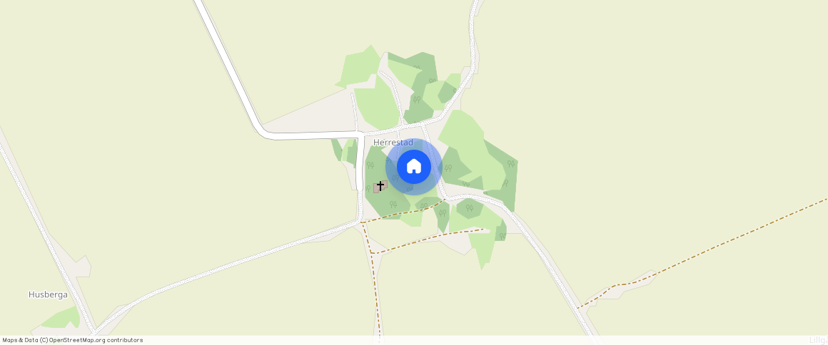 Herrestad, Herrestad