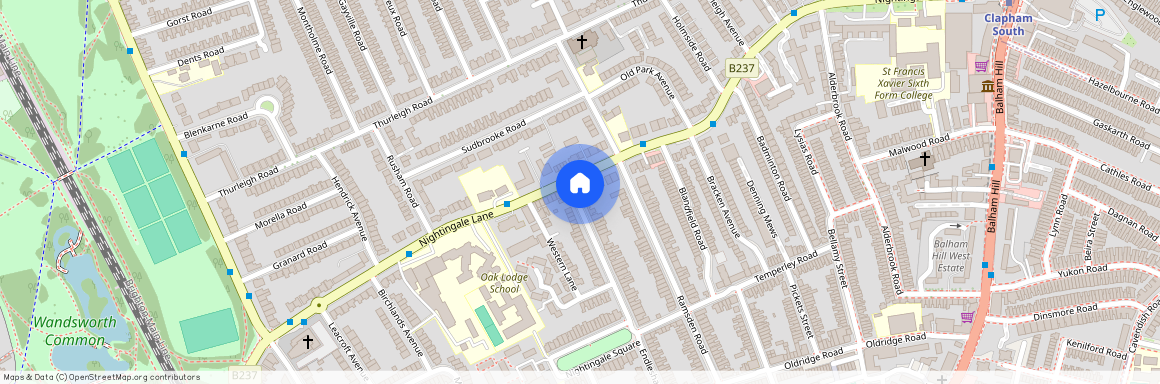 Nightingale Lane, Nightingale Triangle, London, SW12