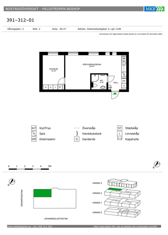 Johanneslustgatan 3 (391-312-01), Johanneslust - Foto 4