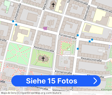 Hochwertig sanierte Dachgeschosswohnung mit Fußbodenheizung und Par... - Foto 1