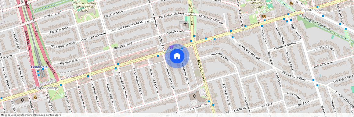 40 Peveril Hill N #Basement, Toronto, Humewood-Cedarvale