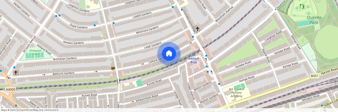 Clifford Gardens, Kensal Rise, London, NW10