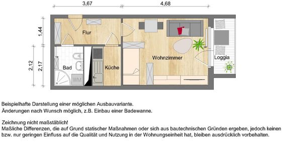 Wohnung Nr. 305/129/13 - Foto 3