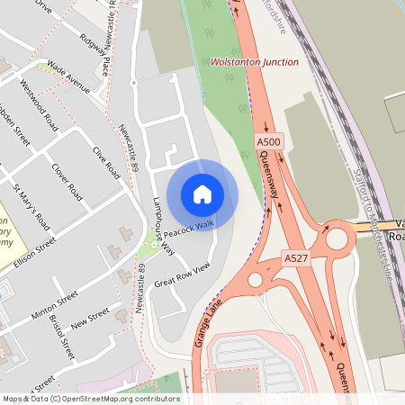 Great Row View, Wolstanton