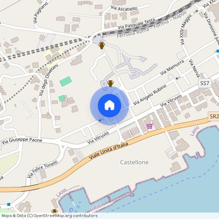 Via Angelo Rubino, 110, Formia