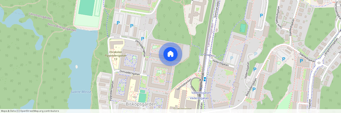 Biskopsgården, Göteborg, Västra Götaland, Dimvädersgatan 76