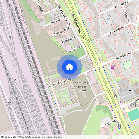 ul. Baryczków, Bródno, Targówek, Warszawa, mazowieckie