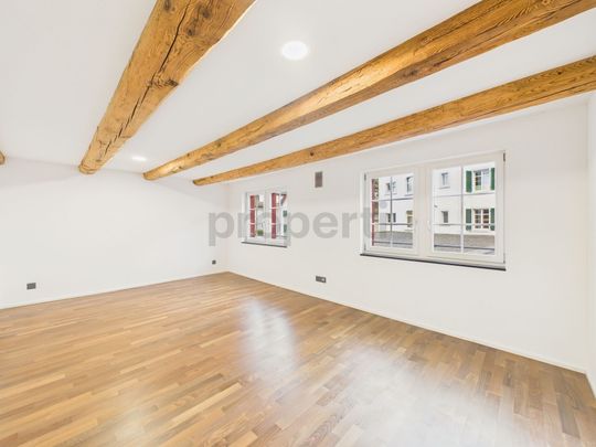 3.5-room duplex apartment (124/m²) directly on the Murg River, Minergie standard - Photo 1