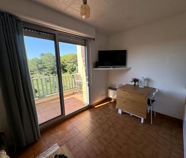 Appartement meublé à louer Sausset-les-Pins, 23m2, vue mer, place d... - Photo 5