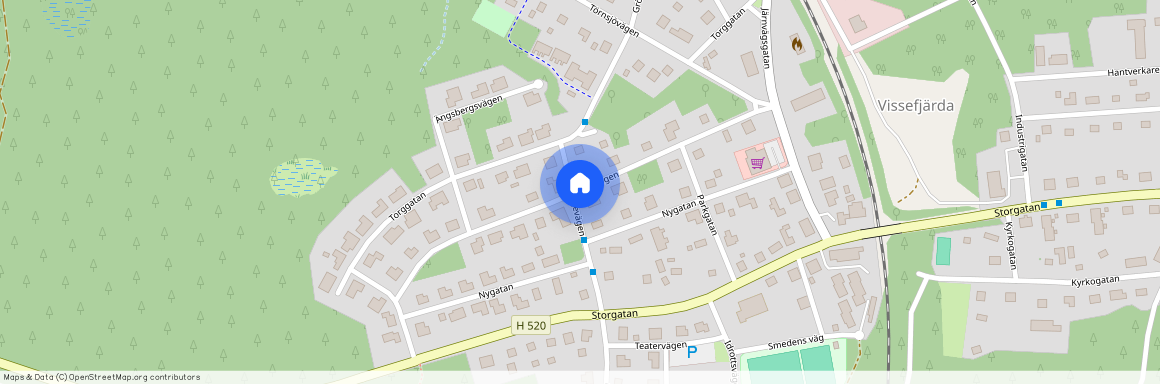 Turevägen, Vissefjärda