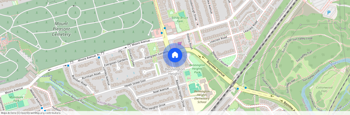 207 Bayview Heights Drive #Lower, Toronto, Leaside