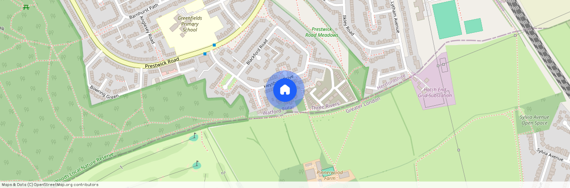 Ashford Green, South Oxhey, WD19 6YG, United Kingdom, Three Rivers