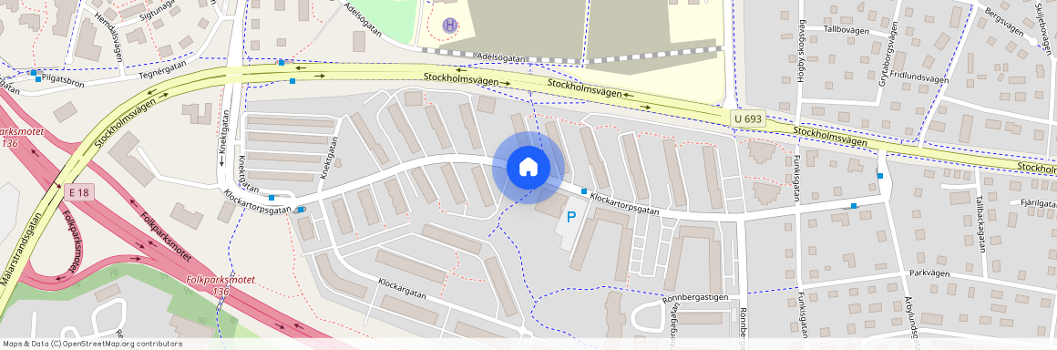 Klockartorpsgatan, Västerås