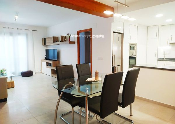 Long Term Rental . Moraira Center apartment with good qualities
