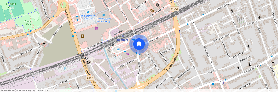 Station Parade, South Street, Romford, RM1