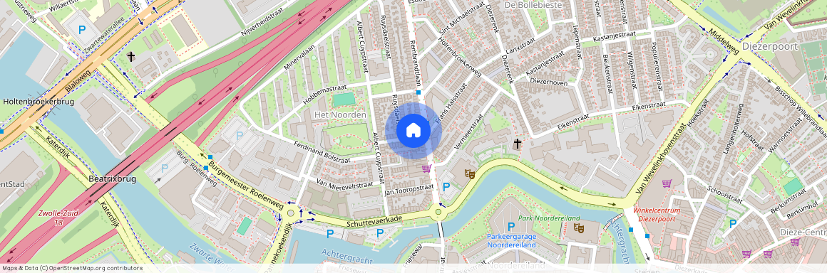 Van Ostadestraat, 8021 DL Zwolle, Netherlands