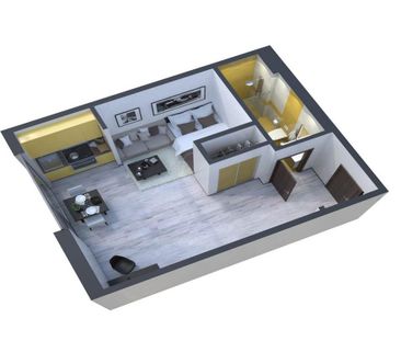 Studio to rent - Photo 4