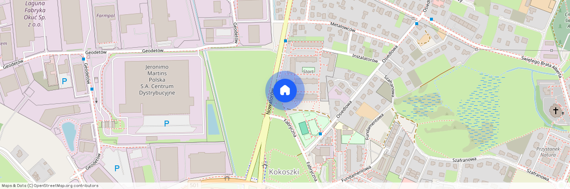 ul. Nowatorów 3 C, Kokoszki, Gdańsk, pomorskie