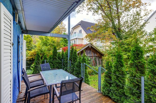 Möblierte Wohnung im Rückgebäude mit großer Terrasse - Photo 1