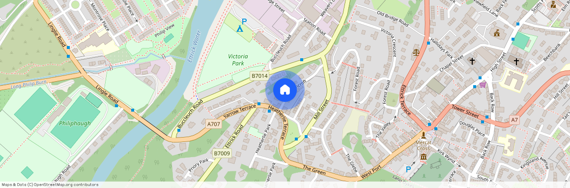 Manorhill View, 13 Kilncroft, Selkirk, TD7 5AQ