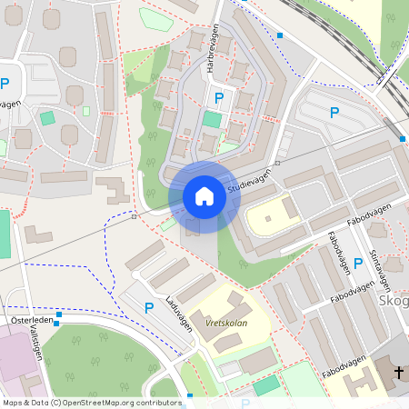 Skogås, Huddinge, Stockholm, Studievägen 43