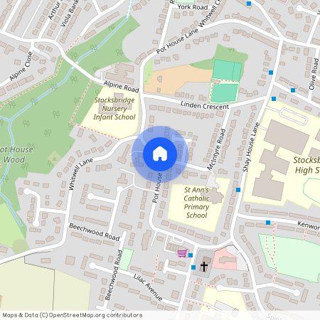 Pot House Lane, Stocksbridge, Sheffield, South Yorkshire, S36