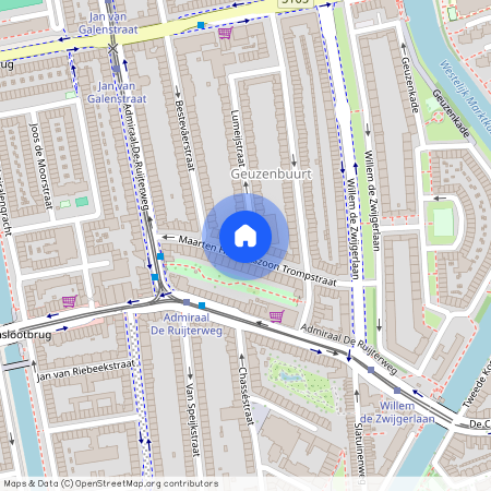 Maarten harpertszoon trompstraat 24-4 | Amsterdam