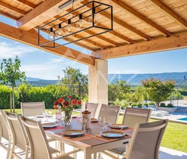 Gordes - Belle maison de vacances avec piscine chauffée et vue exce... - Photo 6