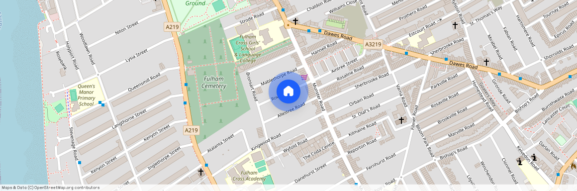 Rowallan Road, Fulham, London