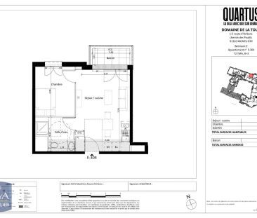 Appartement à louer 1 pièce 34.55m² - Photo 1