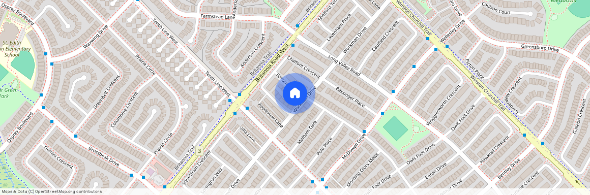 5958 Foxbridge Place, Mississauga