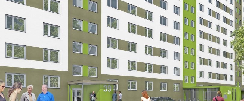 Sonnenbalkon zum ruhigen Innenhof in Seniorenwohnanlage - Foto 1