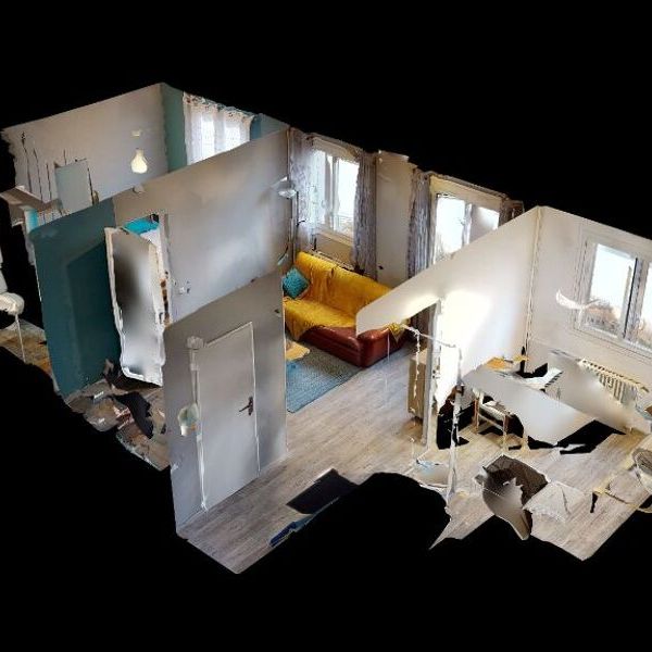 Appartement à louer 2 pièces • Saint-Étienne - Photo 1