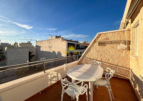 PENTHOUSE FOR RENT NEAR THE BEACH IN TORREVIEJA - PROVINCE OF ALICANTE