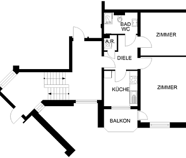 2-Zimmer Wohnung in Haspe-Zentrum - Photo 1