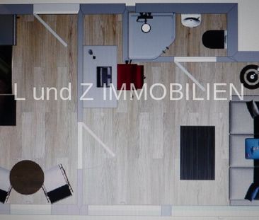 * Aachen Helle 1 Zimmer Wohnung mit Einbauküche neuwertig * - Foto 1