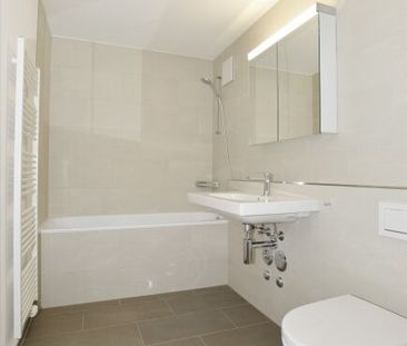 Vue lointaine de la chaîne de montagnes - Photo 1