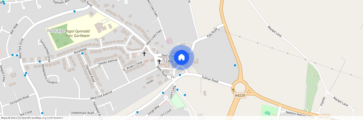 Toms Cottage, pyle Road, Nottage, Porthcawl, CF36