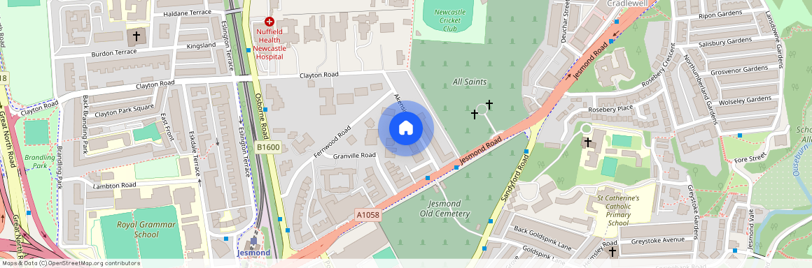 24 Akenside Terrace, Jesmond, Newcastle Upon Tyne