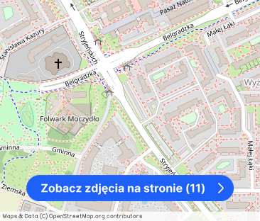 Słoneczna kawalerka na zielonych Kabatach – bezpośrednio – zdjęcie 1