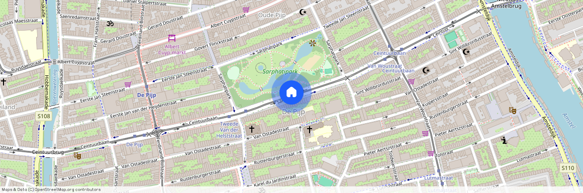 Sarphatipark, De Pijp, Amsterdam